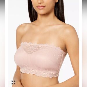 NWT Spanx Undie-detectable Lace Bandeau Strapless Bra XL